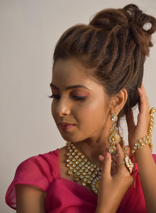 Hairdo at Kavin's Beauty School